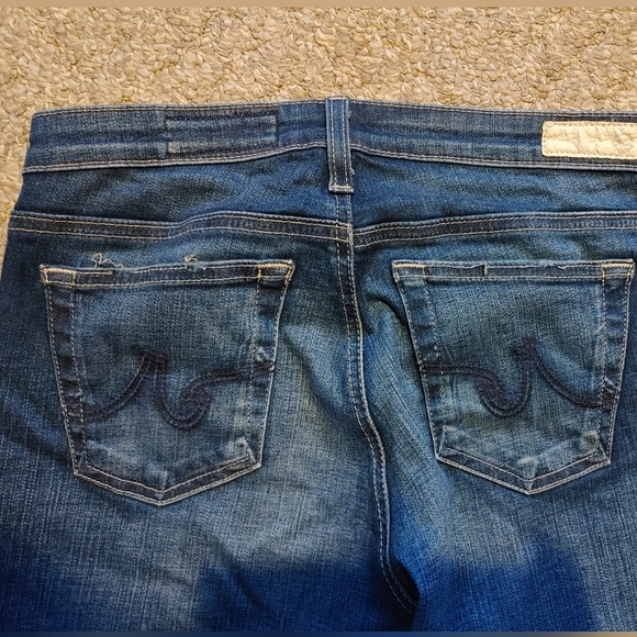 AG Adriano Goldschmied The Legging  Ankle Super Skinny Jean Distresses S… - Picture 8 of 14